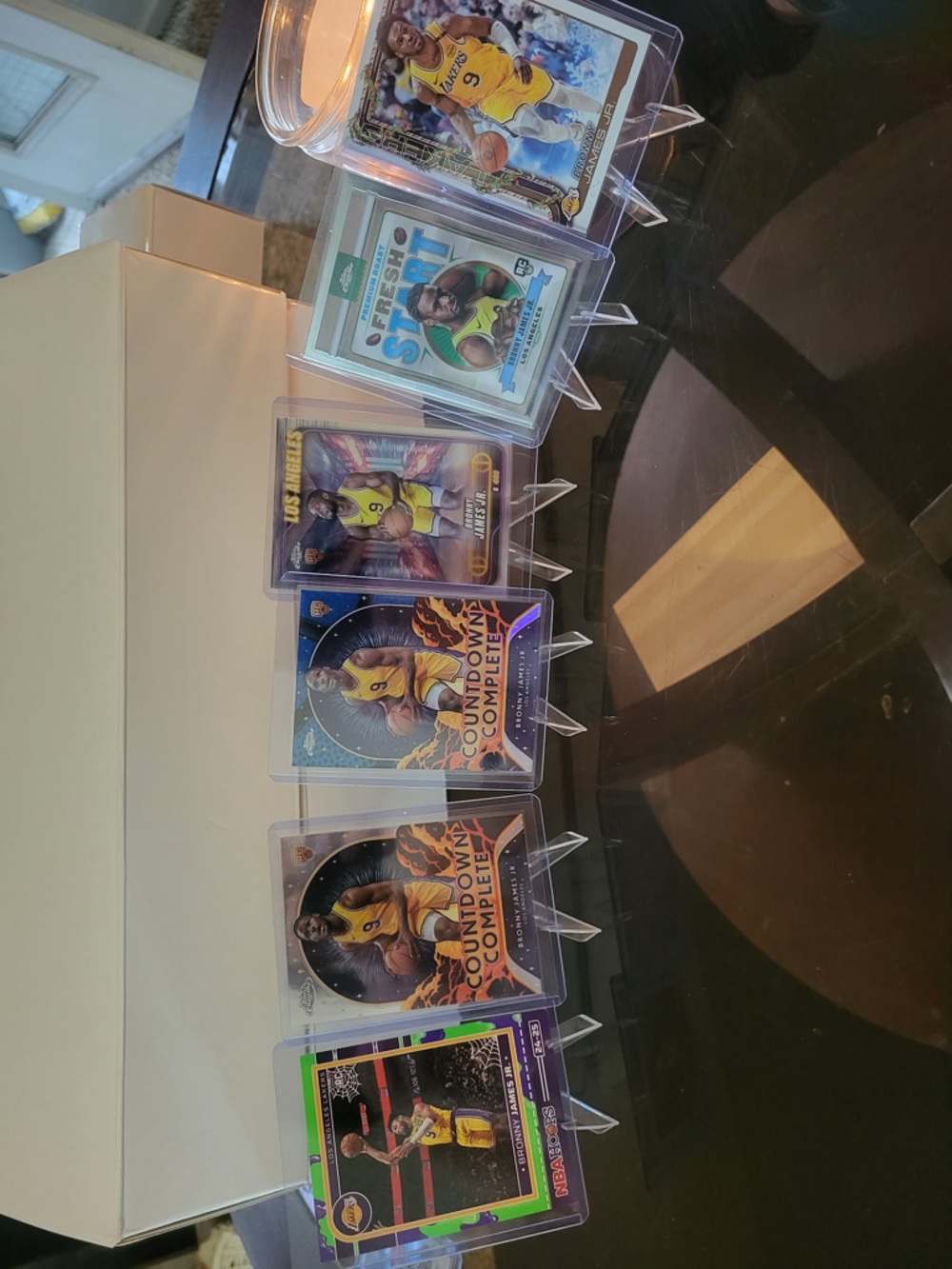 Bronny James Jr. Basketball Card Lot - rookie cards